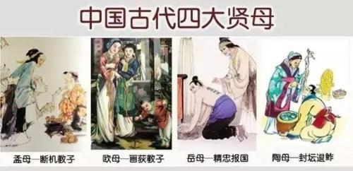 中国古代的四大名母