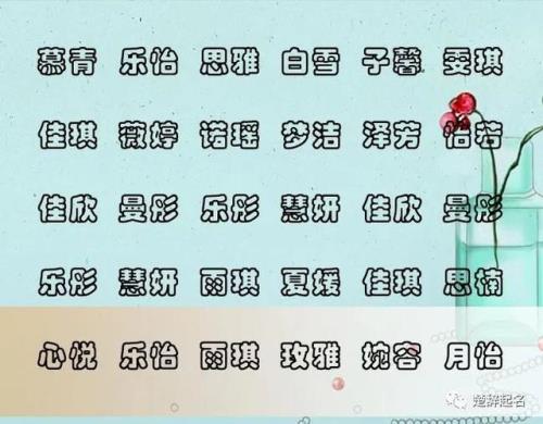 【姜】这个姓可以取个什么名字