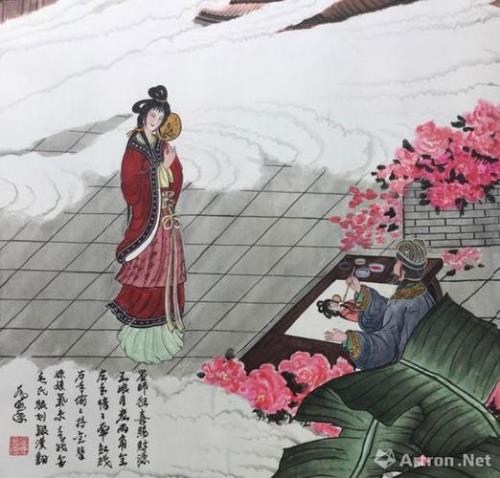 毛画师为王昭君画像的故事简说