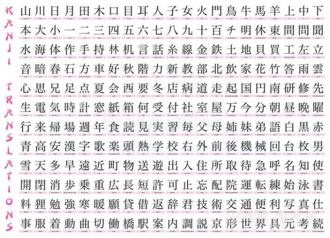 人字拓展汉字