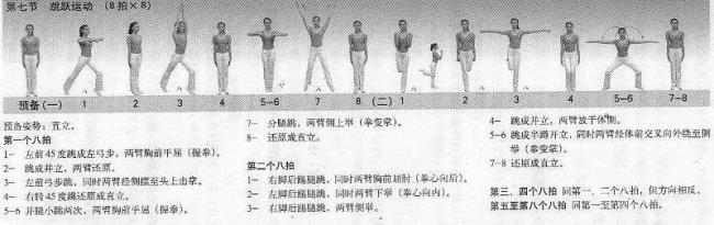 60年代广播体操八节名称