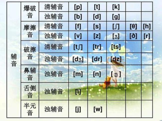 元音字母和辅音字母怎么用