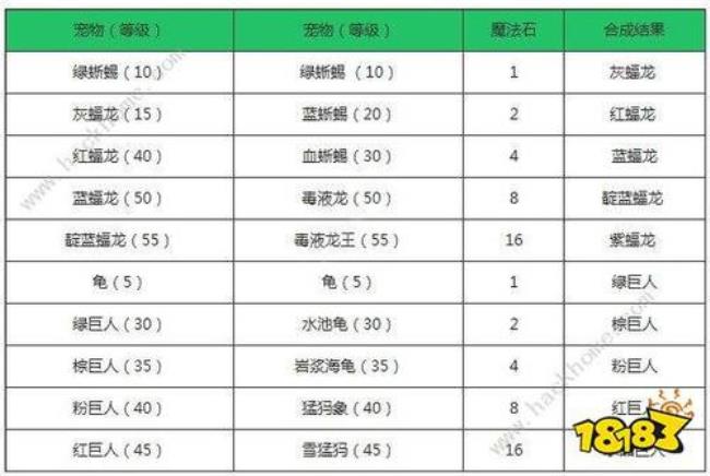 创造与魔法宠物攻略