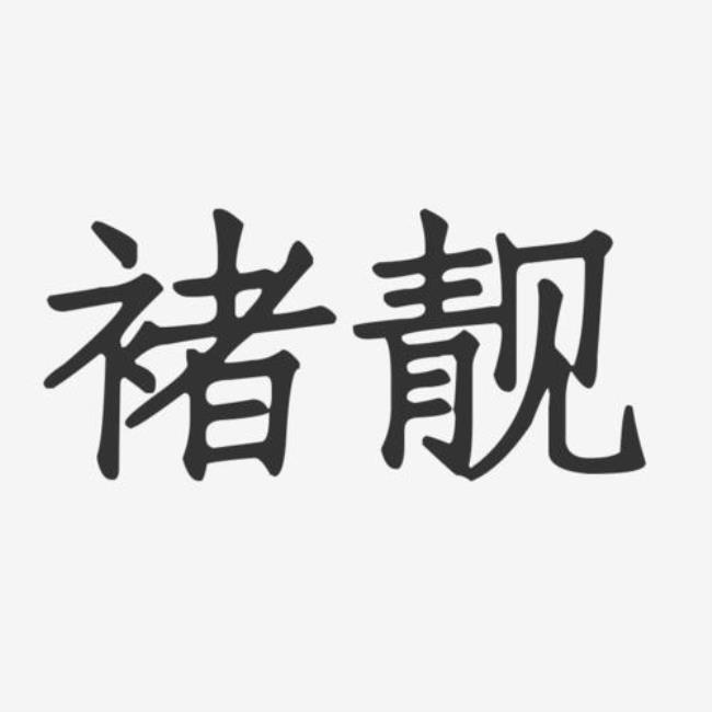 靓这个字有什么意思