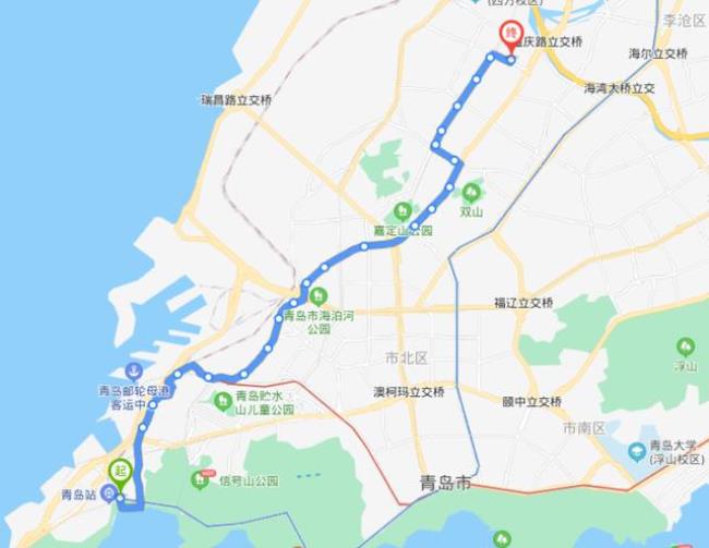 威海207路公交车路线时间表