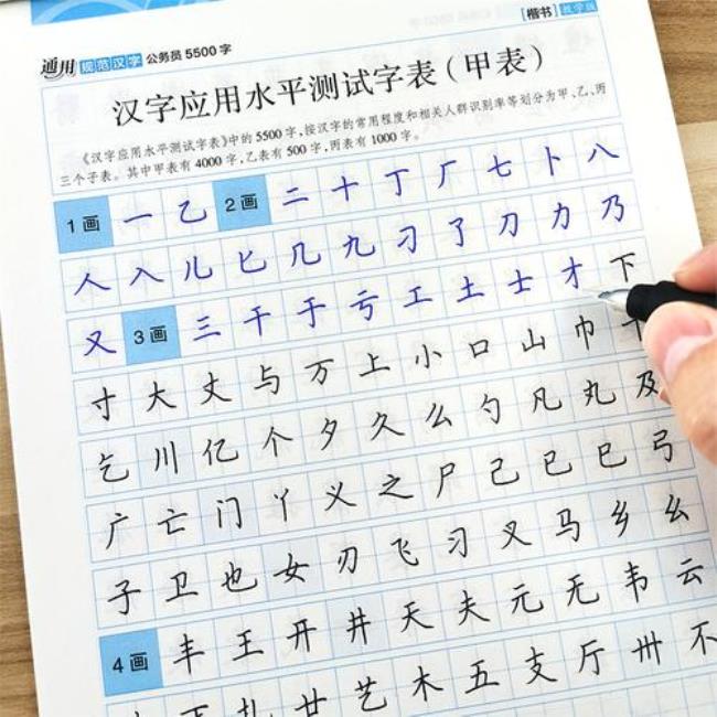 楷书练字口诀8字