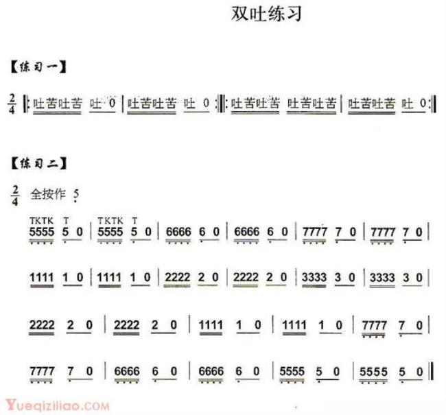 葫芦丝叠音吹奏耍带吐吗