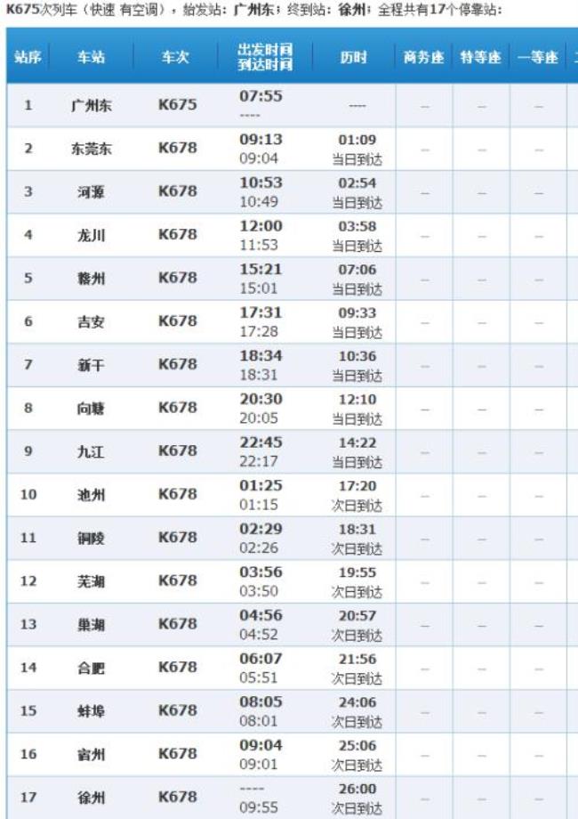 z49次列车途经站点