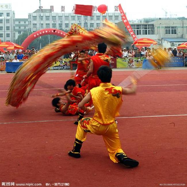 舞龙鼓打法