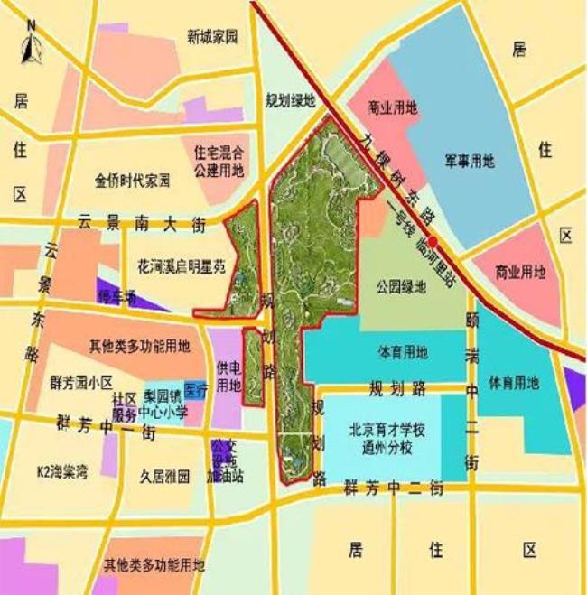 北京市通州区都有哪些镇