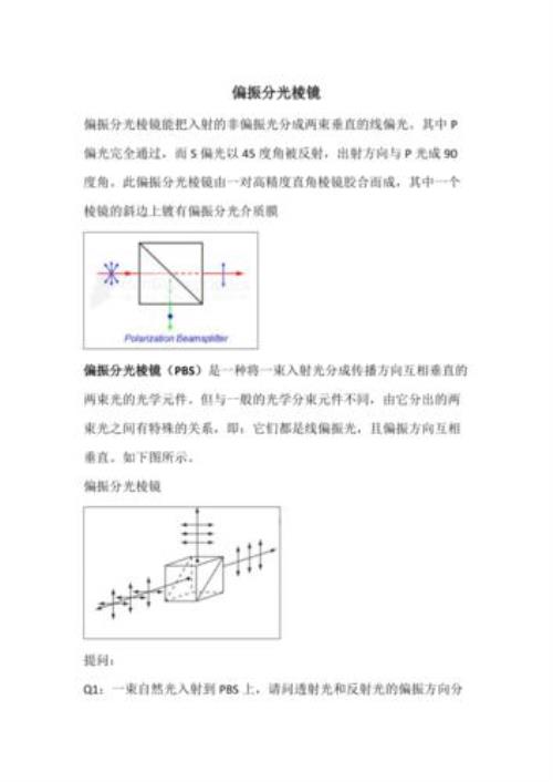 什么是水平偏振