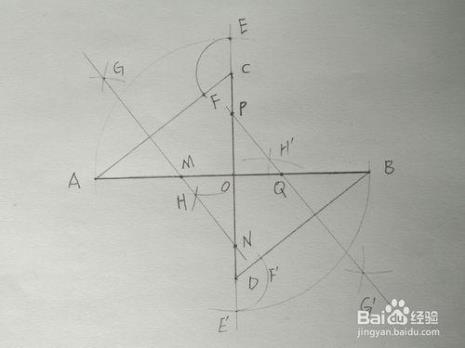 求手工绘制椭圆的公式或方法