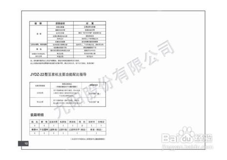 九阳豆浆机L18-Y26操作说明