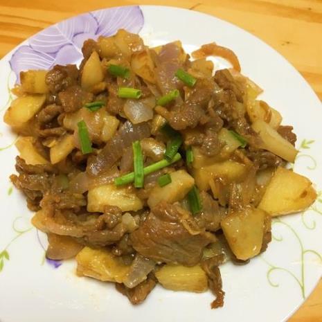 土豆炒牛肉西式名称