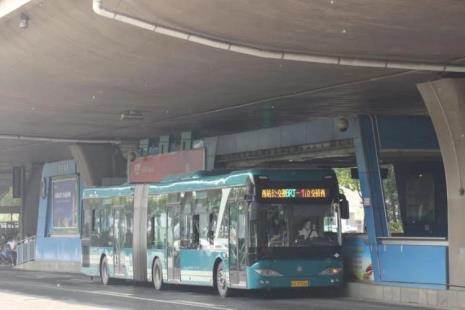 温州到永嘉三江公交车BRT