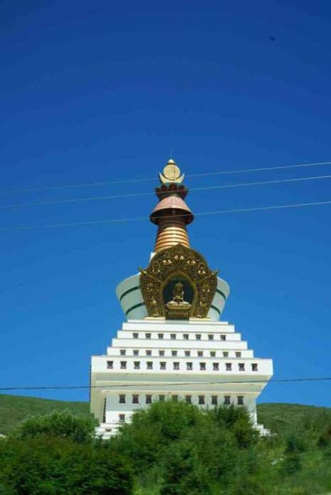 麦洼寺白塔高度