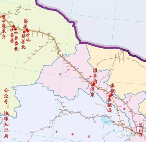 兰州到新疆的高铁