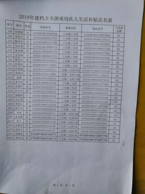 贫困户姓名查询登录入口