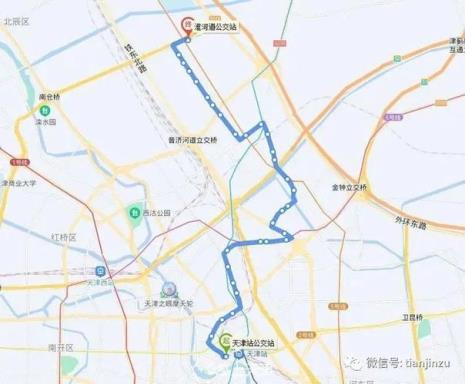 天津公车705路线