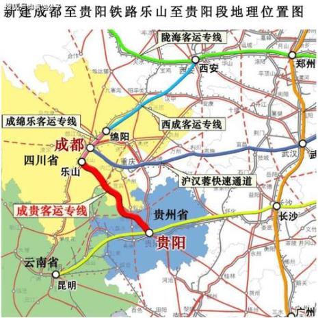 黔张铁路线路图