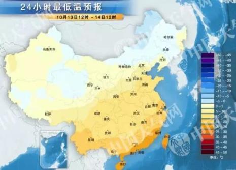 全国大范围降温的原因