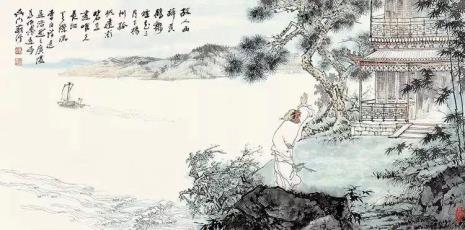 李白带林的诗句