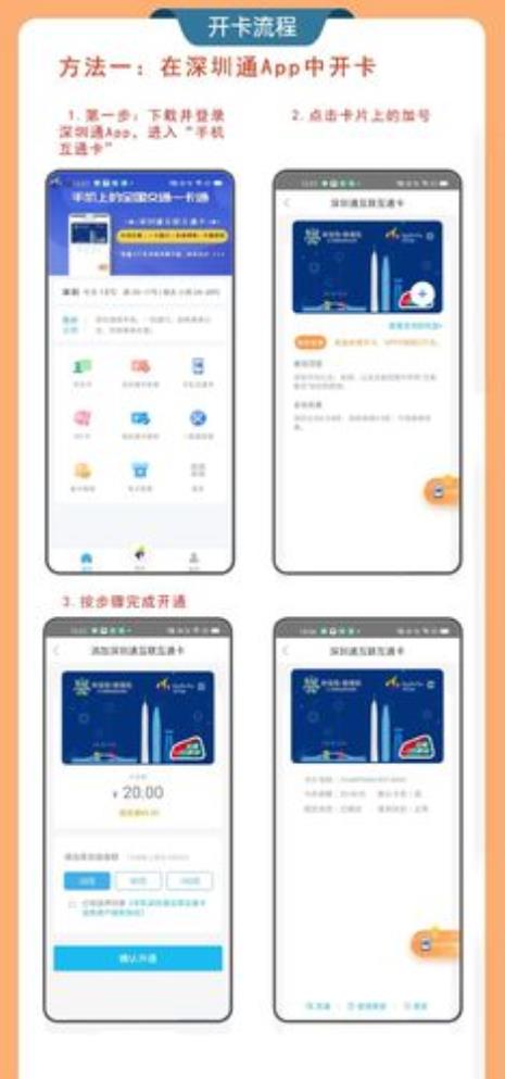 手机深圳通怎么办理