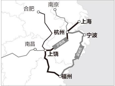 岳阳到杭州高铁途经哪些地方