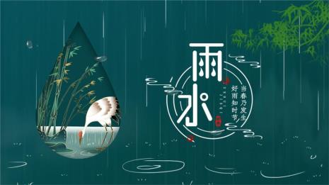 关于节气雨水的词语