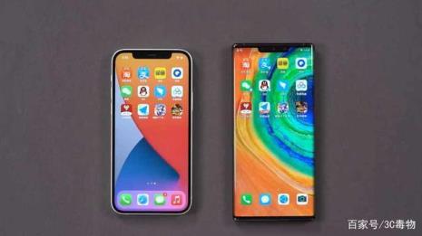 华为mate30pro尺寸对比iphonex