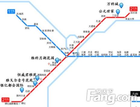 宁波客运中心离地铁2号线有多远