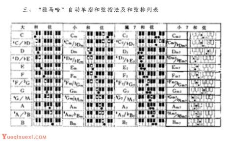 电子琴am和弦指法