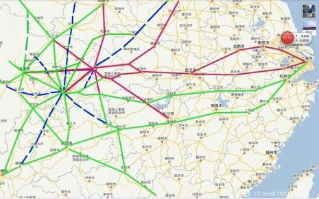 武汉到杭州高铁经过站点