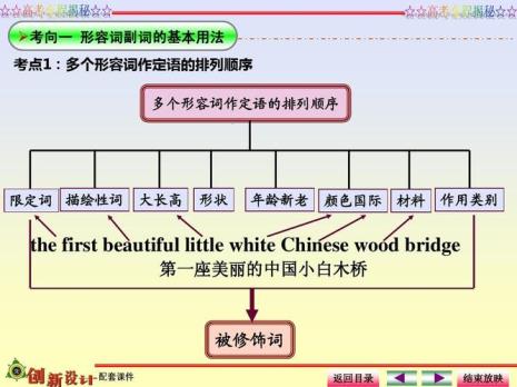 形容词排列顺序口诀