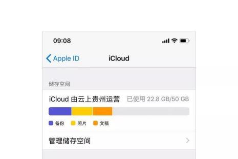 icloud空间已满是什么意思