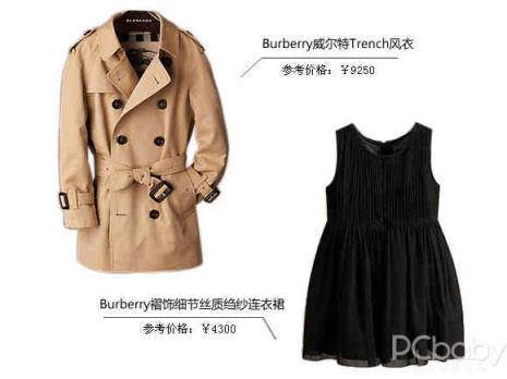 burberry服饰的特点