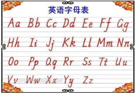 月的字母怎么写