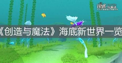 创造与魔法深海区域都有什么