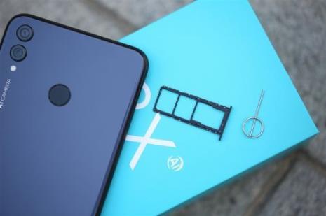 华为honor8x怎么双指