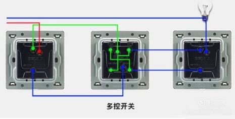 一灯双控怎么布线