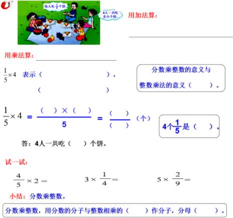 分数计算公式