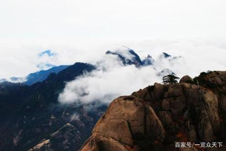 黄山附近的山