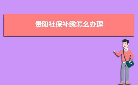 网上社保补缴操作