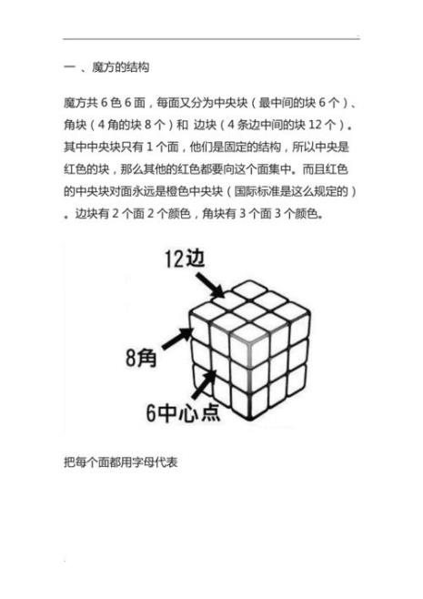 五魔方教程一步一步口诀