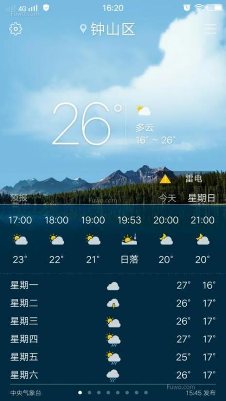 每天天气预报是指什么时间