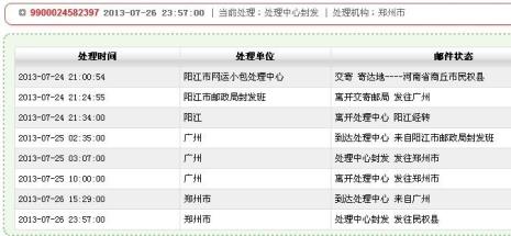 邮政普通包裹怎么查询