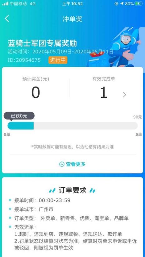 饿了么骑手拜师师傅有什么奖励