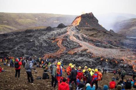 冰岛火山规模