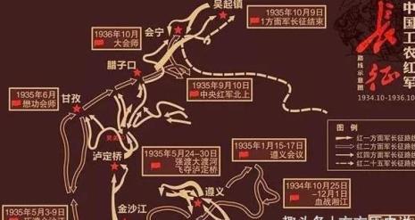 强渡乌江的经过路线