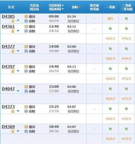 贵港至江门高铁时刻表